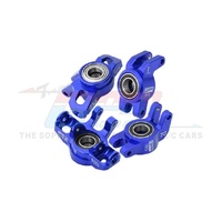 GPM MGM2122-B 7075 ALLOY FRONT HUBS BLUE STEERING BLOCK FOR ARRMA MOJAVE GROM DESERT TRUCK UPGRADE PART