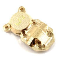 YEAH RACING AXSC-025 BRASS DIFF COVER FOR AXIAL SCX24/ AX24