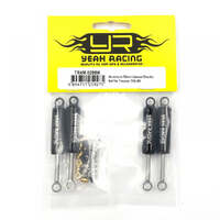 YEAH RACING TR4M-029BK ALUMINIUM 58MM INTERNAL SHOCKS SET FITS TRX-4M