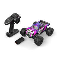 MJX HYPER GO H16H-2 BRUSHED RC MONSTER TRUCK WITH GPS READY TO RUN PURPLE AND PINK 1/16 SCALE RC CAR