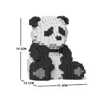 JEKCA PANDA 01S BUILDING BLOCKS FOR KIDULTS 730PC