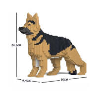 JEKCA GERMAN SHEPHERD 01S-M01 BUILDING BLOCKS FOR KIDULTS 1180PC