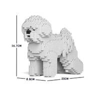 JEKCA BICHON FRISE 01S BUILDING BLOCKS FOR KIDULTS 730PC