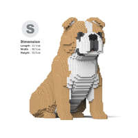 JEKCA ENGLISH BULLDOG 01S-M03 BUILDING BLOCKS FOR KIDULTS 1390PC