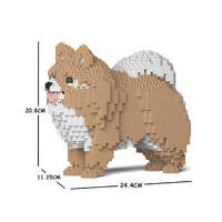 JEKCA POMERANIAN 02S-M01 BUILDING BLOCKS FOR KIDULTS 1480PC