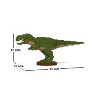 JEKCA T-REX 01S-M01 BUILDING BLOCKS FOR KIDULTS 790PC