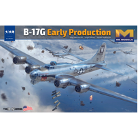 HK MODELS 01F001 B-17G EARLY PRODUCTION 1/48 SCALE PLASTIC MODEL KIT BOMBER