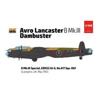 HK MODELS 01F006 AVRO LANCASTER DAMBUSTER 1/48 SCALE PLASTIC MODEL KIT BOMBER