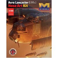 HK MODELS 01E033 AVRO LANCASTER B MK.I NOSE ART KIT 1/32 SCLAE MODEL KIT