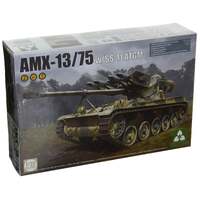 TAKOM 2038 FRENCH LIGHT TANK AMX-13/75 WITH SS-11 ATGM 2 IN 1 1/35 SCALE TANK PLASTIC MODEL KIT