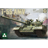 TAKOM 2042 RUSSIAN MEDIUM TANK T-55 AMV 1/35 SCALE PLASTIC MODEL KIT