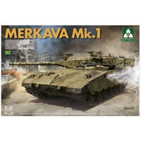 TAKOM 2078 ISRAELI MAIN BATTLE TANK MERKAVA 1 1/35 SCALE PLASTIC MODEL KIT