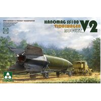 TAKOM 2110 V-2 ROCKET VIDALWAGEN HANOMAG SS100 1/35 SCALE PLASTIC MODEL KIT