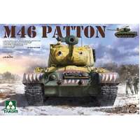 TAKOM 2117 US MEDIUM TANK M-46 PATTON 1/35 SCALE TANK PLASTIC MODEL KIT