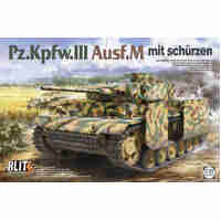 TAKOM 8002 PZ.KPFW 111 AUSF.M MIT SCHURZEN 1:35 PLASTIC MODEL KIT