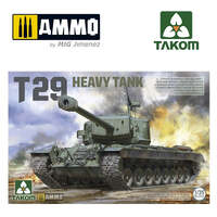 TAKOM 2143 US HEAVY TANK T29 1/35 SCALE PLASTIC MODEL KIT