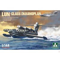 TAKOM 3002 LUN-CLASS EKRANOPLAN 1/144 SCALE MARINE AIRCRAFT PLASTIC MODEL KIT