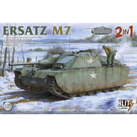 TAKOM 8007 ERSATZ M7 2 IN 1 1/35 SCALE TANK PLASTIC MODEL KIT