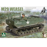 TAKOM 2167 M29 WEASEL 1/35 SCALE PLASTIC MODEL KIT TRACKED VEHICLE