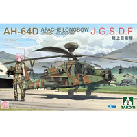 TAKOM 2607   AH-64D APACHE LONGBOW  J.G.S.D.F  ATTACK HELICOPTER 1/35 SCALE PLASTIC MODEL KIT