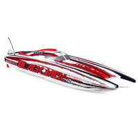 HORIZON HOBBY PRB08043T2 PRO BOAT BLACKJACK 42 BRUSHLESS 8S CATAMARAN RTR RED/WHITE