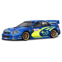 BODY HPI 17505 SUBARU IMPREZA WRC 2004 MONTE CARLO RALLY EDITION CLEAR BODY