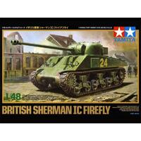 TAMIYA 32532 BRITISH SHERMAN IC FIREFLY TANK 1/48 SCALE PLASTIC MODEL KIT