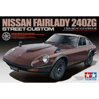 TAMIYA 12051 NISSAN FAIRLADY 240ZG STREET-CUSTOM 1/12 SCALE PLASTIC MODEL