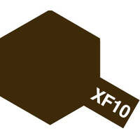 TAMIYA XF-10 ENAMEL FLAT BROWN PAINT 10ML