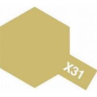 TAMIYA X-31 ACRYLIC TITANIUM GOLD PAINT 10ML