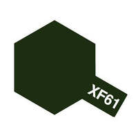 TAMIYA XF-61 ACRYLIC DARK GREEN PAINT 10ML