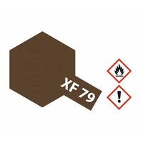 TAMIYA XF-79 ACRYLIC MINI LINOLEUM DECK BROWN PAINT 10ML