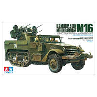 TAMIYA 35081 US M16 MULITIPLE GUN CARRIAGE HALFTRACK VEHICLE 1/35 SCALE PLASTIC MODEL KIT