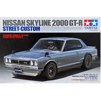 TAMIYA 24335 NISSAN SKYLINE 2000 GT-R STREET CUSTOM 1/24 PLASTIC MODEL KIT