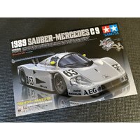 TAMIYA 24359 1989 SAUBER MERCEDES C9 1/24 SCALE PLASTIC MODEL KIT