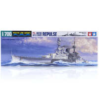 TAMIYA  31617 WATER LINE SERIES BRITISH BATTLE CRUISER REPULSE 1/700 SCALE PLASTIC MODEL KIT