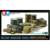 TAMIYA 32510 MILITARY MINIATURES SERIES JERRY CAN SET 1:48 SCALE PLASTIC MODEL KIT