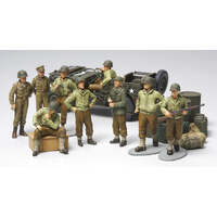 TAMIYA 32552 WWII U.S. ARMY INFANTRY AT REST 1:48 SCALE MITITARY MINIATURE PLASTIC MODEL KIT