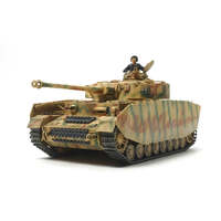 TAMIYA 32584 - MILITARY MINIATURE SERIES NO.84 -  GERMAN TANK PANZERKAMPFWAGEN IV AUSF.H LATE PRODUCTION 1:48 SCALE PLASTIC MODEL KIT