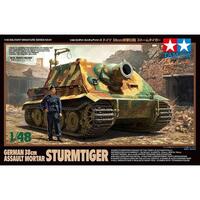 TAMIYA 32591 GERMAN 38CM ASSAULT MORTAR STURMTIGER MODEL TANK 1/48