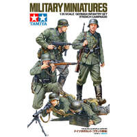 TAMIYA 35293 MILITARY MINIATURES GERMAN INFANTRY FRENCH CAMPAIGN 1/35 SCALE PLASTIC MODEL KIT