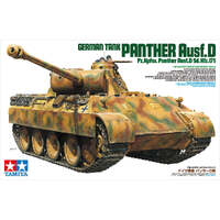 TAMIYA 35345 GERMAN PANTHER AUSF. D SD.KFZ.171 1/35 SCALE PLASTIC MODEL KIT TANK