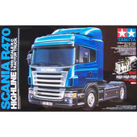 TAMIYA 56318 SCANIA R470 HIGHLINE 1/14 SCALE RC TRACTOR TRUCK BLUE