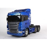 TAMIYA 56327 SCANIA R620 6X4 HIGHLINE RC TRACTOR TRUCK BLUE EDITION 1/14TH SCALE