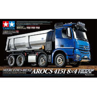 TAMIYA 56366 MERCEDES BENZ AROCS 4151 8X4 TIPPER TRUCK