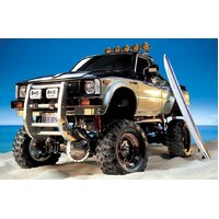 TAMIYA 58397 TOYOTA HILUX HIGH LIFT 4X4 RADIO CONTROL PICK-UP TRUCK UNASSEMBLED KIT REQUIRES TX RX TWO SERVOS BATTERY AND CHARGER TO COMPLETE