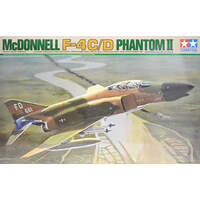 TAMIYA 60305 MCDONNELL F-4C/D PHANTOM 2 JET 1/32 PLASTIC MODEL KIT