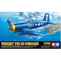 TAMIYA 60327 VOUGHT F4U-1D CORSAIR 1/32 SCALE PLASTIC MODEL KIT WITH 2 PILOT FIGURES