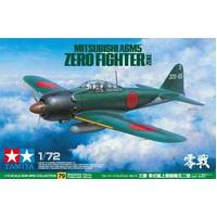 TAMIYA 60779 1/72 WAR BIRD MITSUBISHI A6M5 ZERO FIGHTER  PLASTIC MODEL KIT