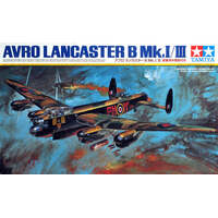 TAMIYA 61112 ARVO LANCASTER B MK.I/III 2012 1:48 PLASTIC MODEL PLANE KIT